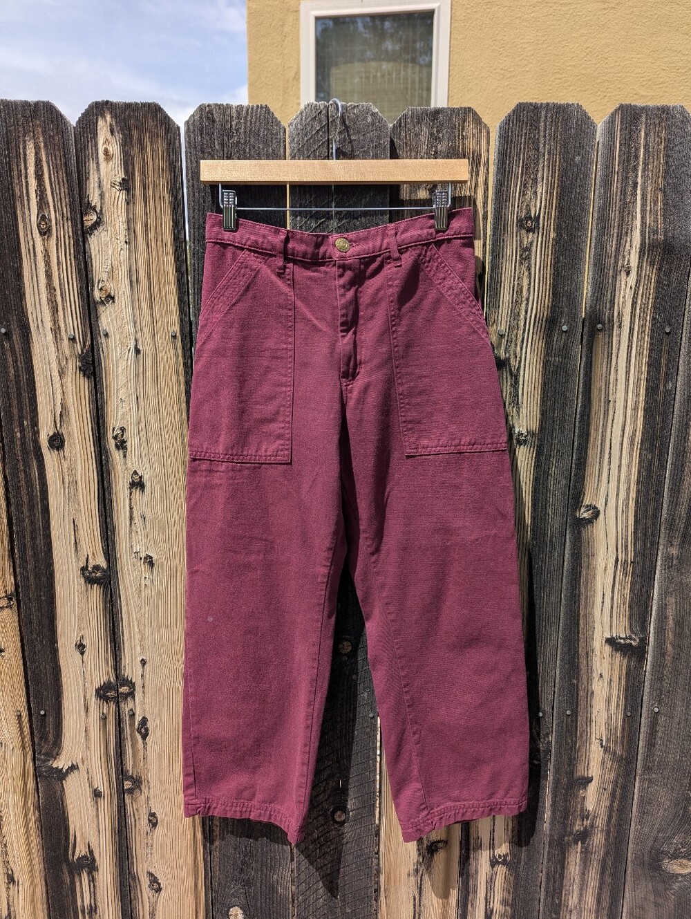 $80 - Oxblood Big Bud Press Work Pants, size S